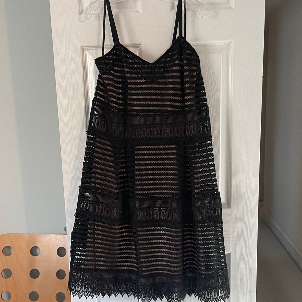 City Chic Black Lace Dress
